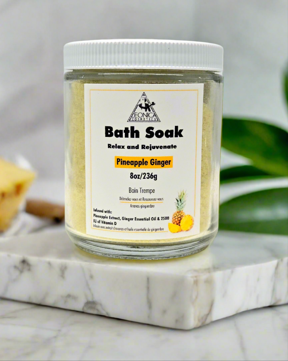 epsom salt for pineapple plants PINEAPPLE- GINGER BATH SOAK – LeonicaCosmetics