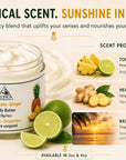 Pineapple Ginger Duo ( Body Butter and Body Oil) LeonicaCosmetics
