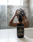Liquid Organic Black Soap LeonicaCosmetics