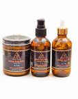 Holistic Dry Skin Repair Bundle (Body Wash, Butter and Oil) LeonicaCosmetics