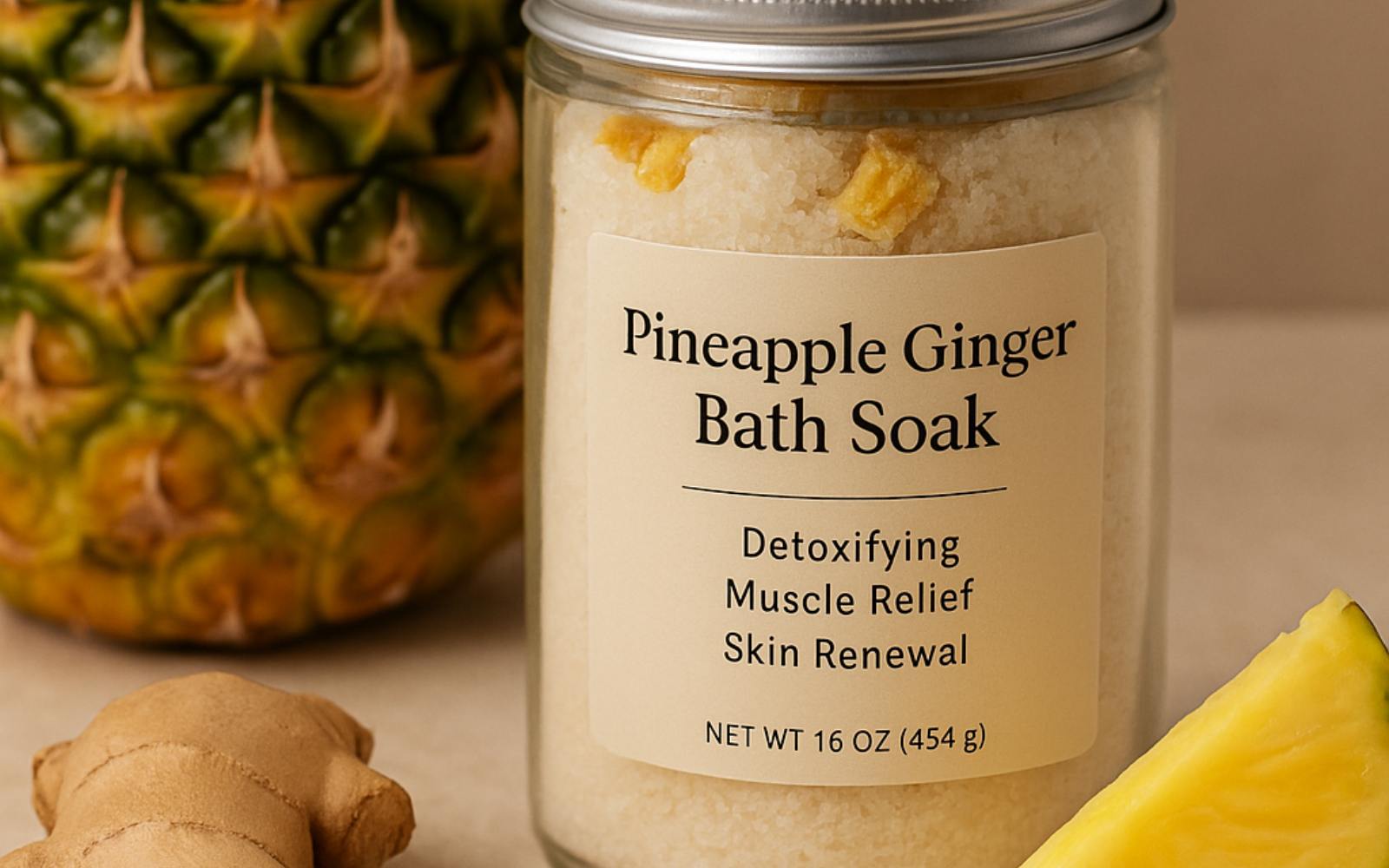Why Pineapple & Ginger Are the Power Duo Your Bath Has Been Missing