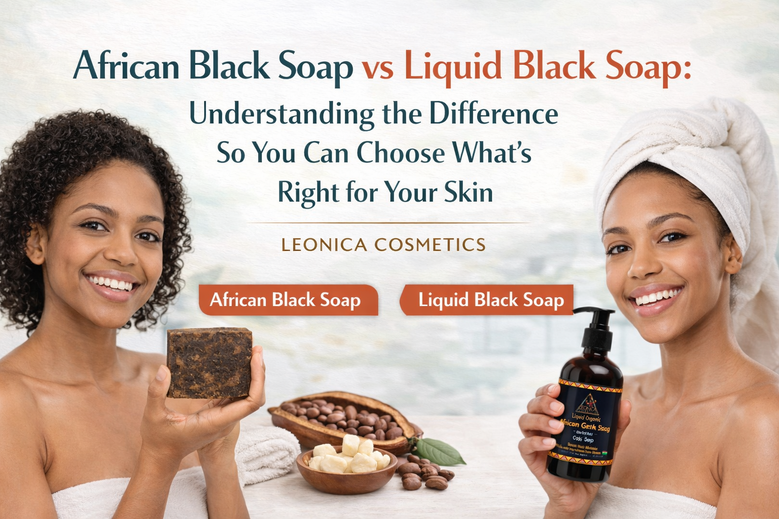 African Black Soap vs Liquid Black Soap: Understanding the Difference So You Can Choose What’s Right for Your Skin