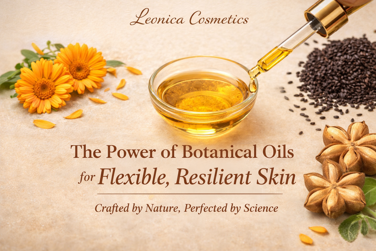 How Botanical Oils Help Maintain Skin Flexibility