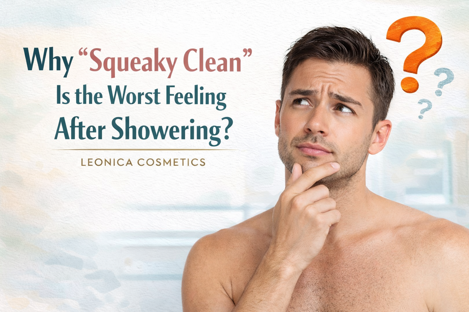 Why “Squeaky Clean” Is the Worst Feeling After Showering