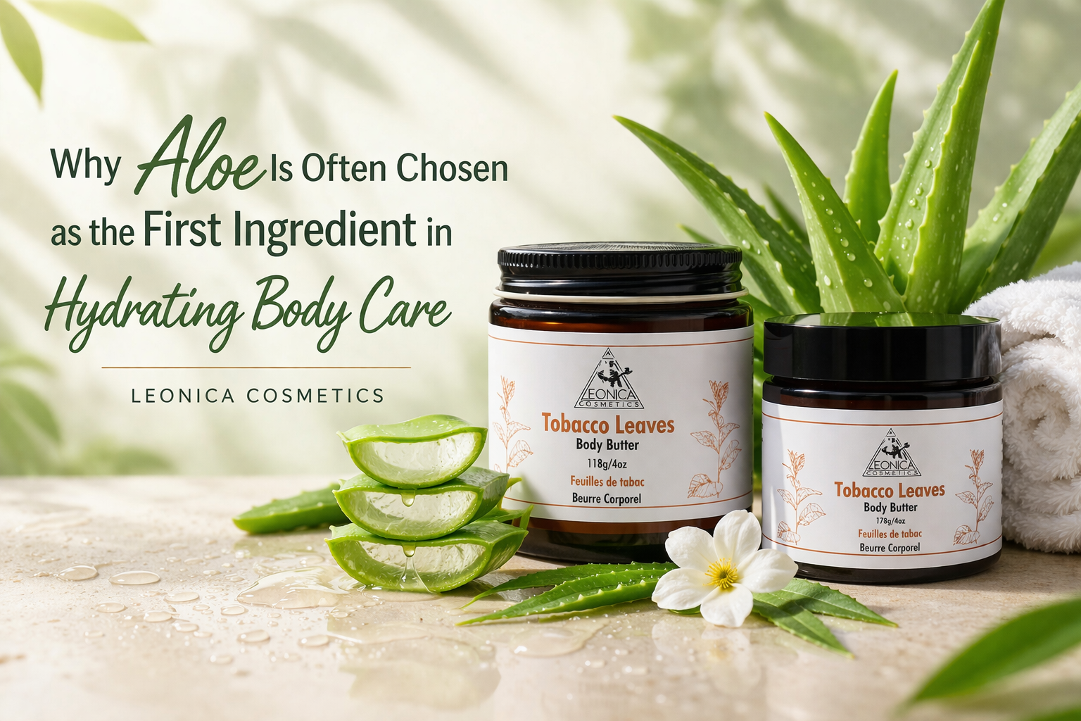 Why Aloe Is Often Chosen as the First Ingredient in Hydrating Body Care