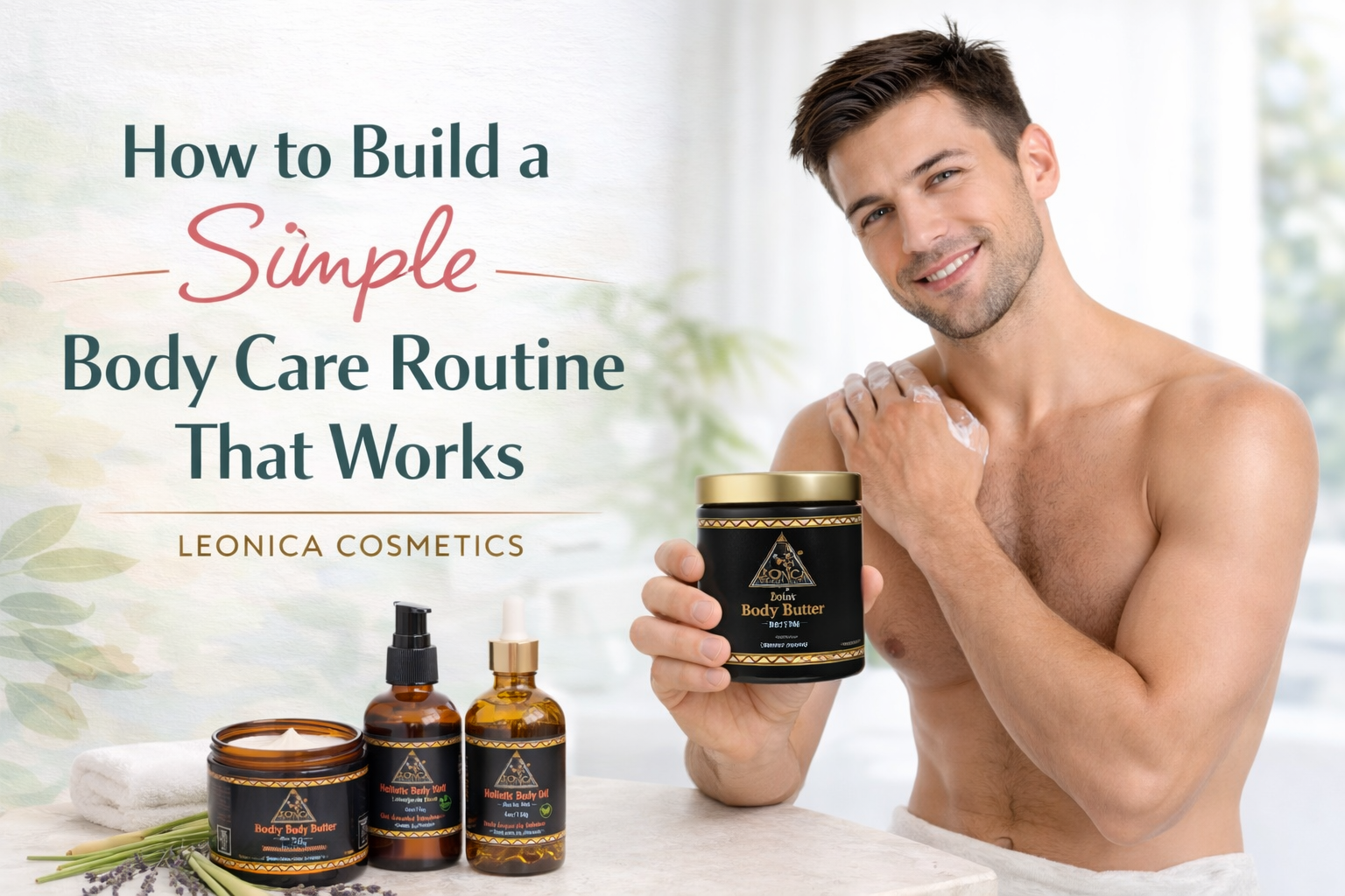 How to Build a Simple Body Care Routine That Works – LeonicaCosmetics