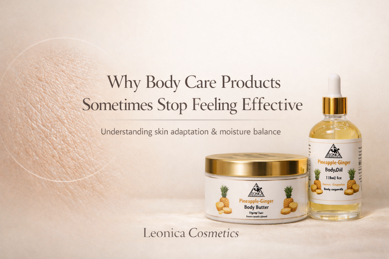 Why Body Care Products Sometimes Stop Feeling Effective