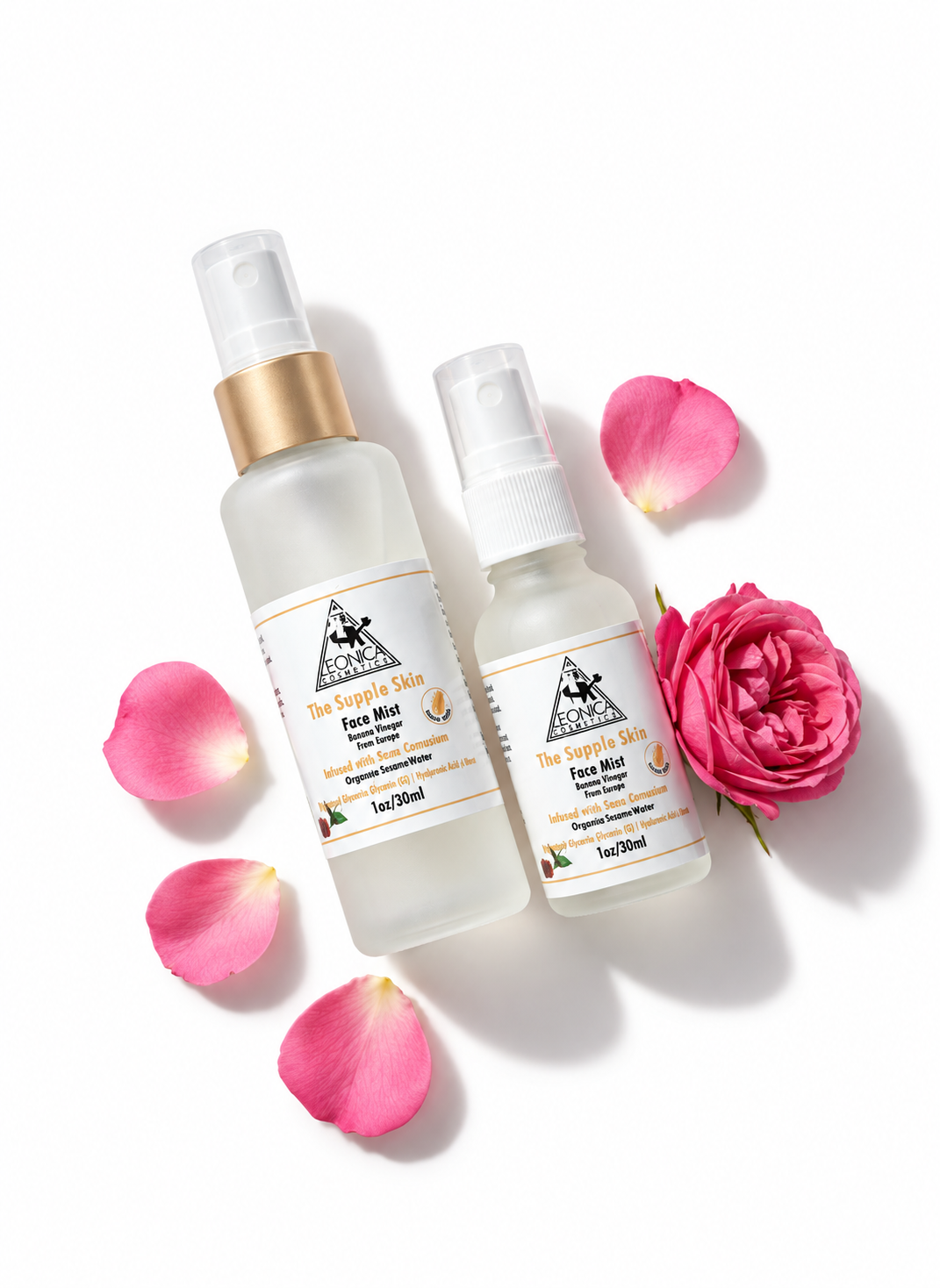 Face Mist (Organic Rose Toner) LeonicaCosmetics
