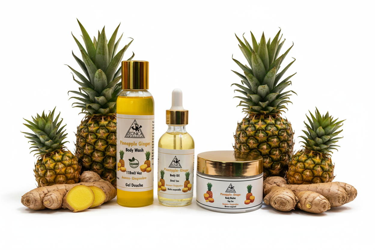 Pineapple Ginger Body Care Collection