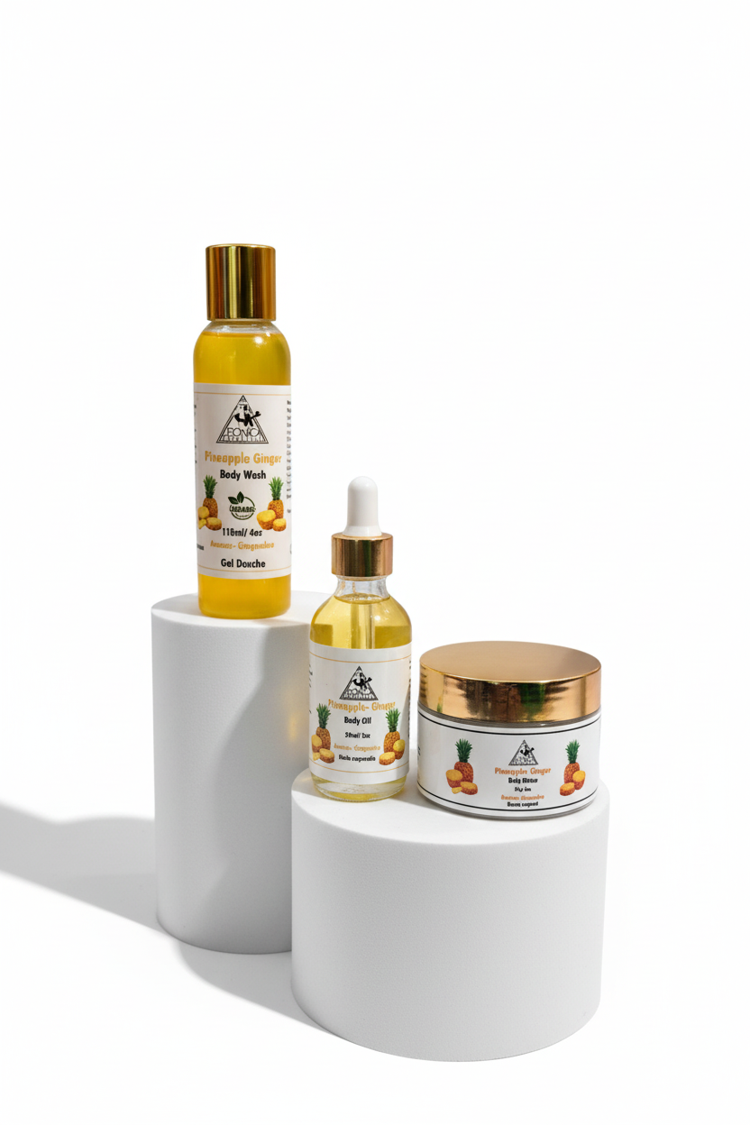Pineapple Ginger Body Care Collection